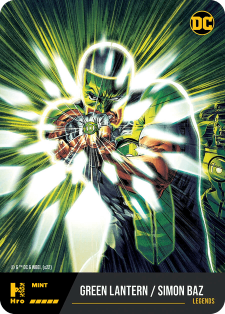 Green Lantern / Simon Baz LEGENDS HRO CHAPTER 2 BLACK ADAM Legendary