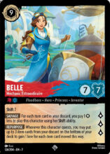 126/204 Disney Lorcana Archazia’s Island Belle - Mechanic Extraordinaire Super Rare