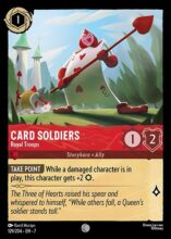 129/204 Disney Lorcana Archazia’s Island Card Soldier - Royal Troops Common