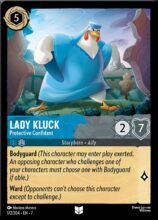 172/204 Disney Lorcana Archazia’s Island Lady Kluck - Protective Confidant Uncommon