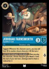 174/204 Disney Lorcana Archazia’s Island Jebidiah Farnsworth - Expedition Cook Uncommon