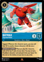 175/204 Disney Lorcana Archazia’s Island Baymax - Upgraded Robot Rare