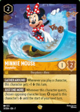 31/204 Disney Lorcana Archazia’s Island Minnie Mouse – Storyteller Legendary