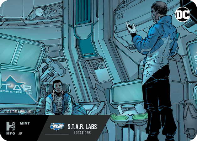 A1 - A92051 DC UNLOCK THE MULTIVERSE - CHAPTER 3 LOCATIONS S.T.A.R. Labs Common 3