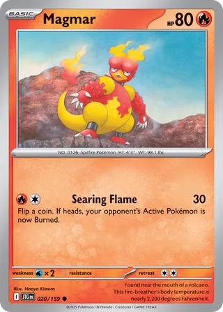 020/159 JTG-ENG Journey Together Magmar Common