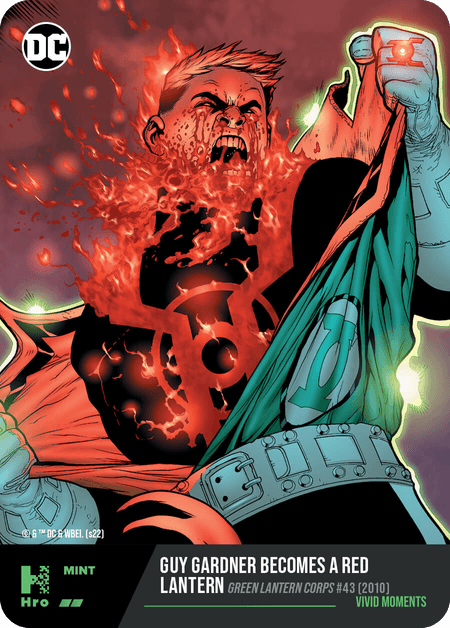 Guy Gardner becomes a Red Lantern - Green Lantern Corps #43 (2010) VIVID MOMENTS HRO Chapter 2 BLACK ADAM Physical & Digital Uncommon