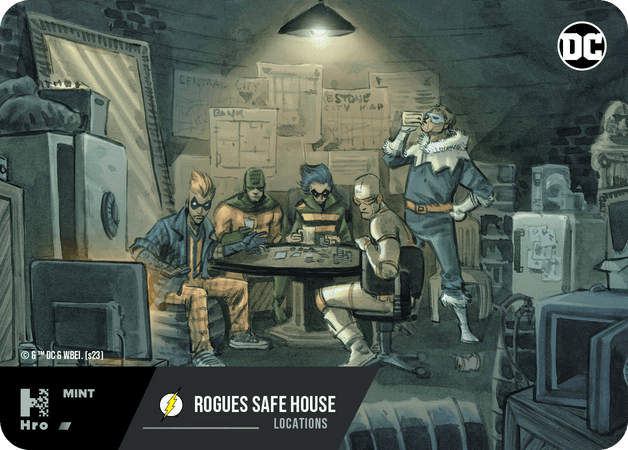 A1 - A92051 DC UNLOCK THE MULTIVERSE - CHAPTER 3 LOCATIONS Rogues Safe House Common 3