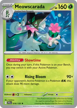 018/159 JTG-ENG Journey Together Meowscarada Rare