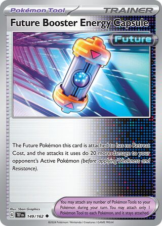 149/162 Future Booster Energy Capsule Pokemon Temporal Forces Uncommon