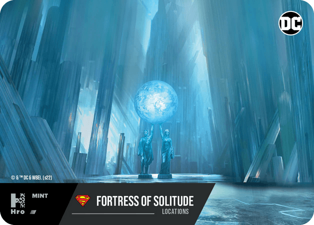 Fortress of Solitude SUPER-VILLAINS HRO Chapter 2 BLACK ADAM Physical & Digital Common
