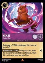 70/204 Disney Lorcana Archazia’s Island Kenai - Magical Bear Rare