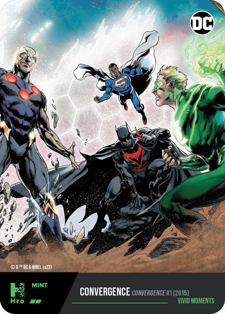 A1 - A83360 DC UNLOCK THE MULTIVERSE - CHAPTER 3 VIVID MOMENTS Convergence - Convergence #1 (2015) Uncommon 4