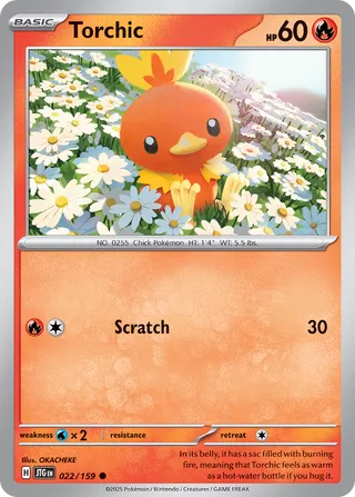 022/159 JTG-ENG Journey Together Torchic Common