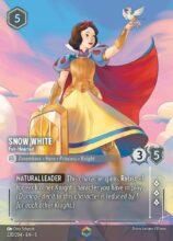 220/204 Snow White - Fair-Hearted Lorcana Shimmering Skies Enchanted