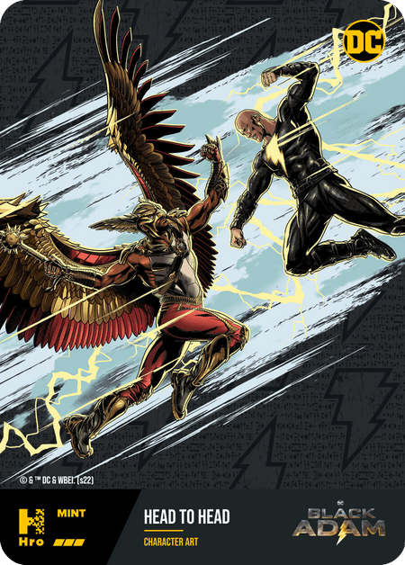 Head to Head CHARACTER ART HRO CHAPTER 2 BLACK ADAM Superior