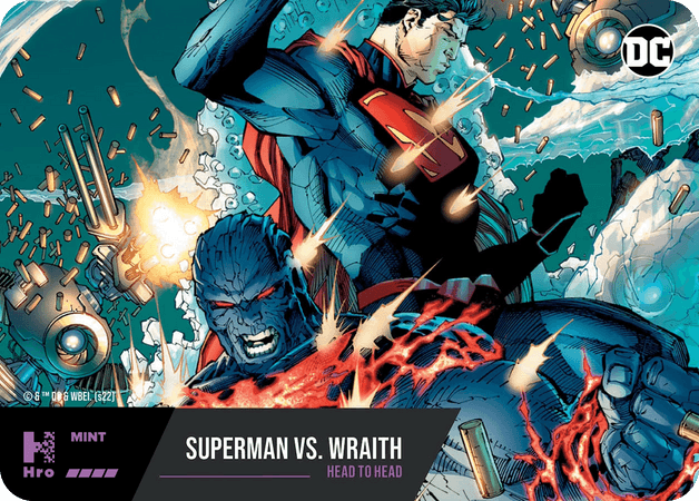 Superman vs Wraith HEAD-TO-HEADS HRO CHAPTER 2 BLACK ADAM Epic