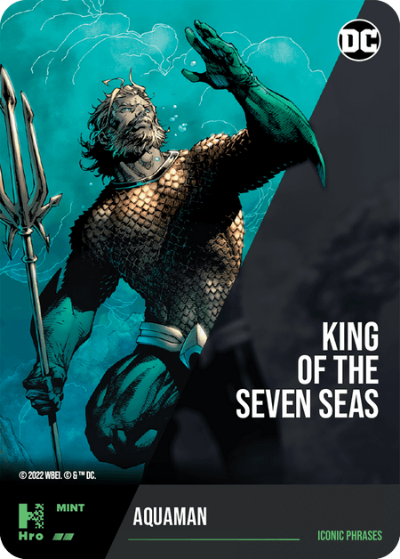 A1 - A46680DC UNLOCK THE MULTIVERSE - CHAPTER 1 "King of the Seven Seas" - Aquaman Uncommon