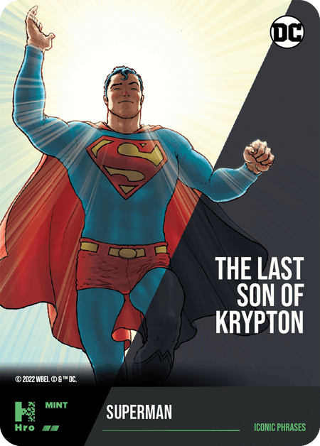 A1 - A46680DC UNLOCK THE MULTIVERSE - CHAPTER 1 "The Last Son of Krypton" - Superman Uncommon