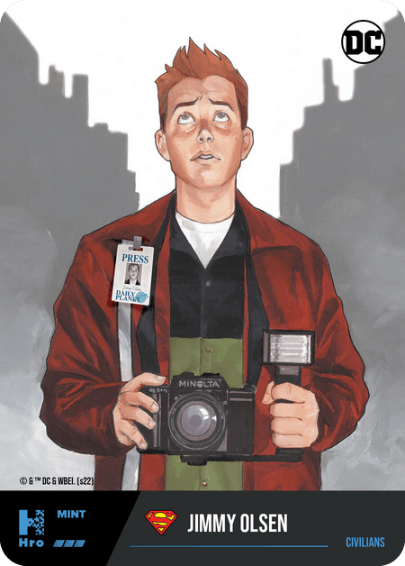 Jimmy Olsen CIVILIANS HRO CHAPTER 2 BLACK ADAM Superior