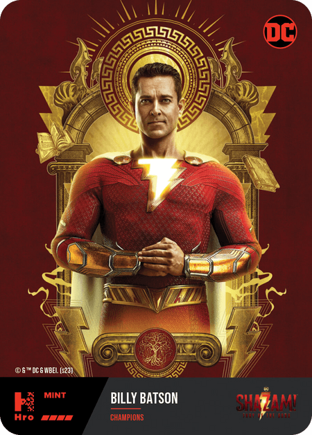 A1 - A42664 CHAPTER 3 - 'SHAZAM! FURY OF THE GODS' LIMITED EDITION Billy Batson Epic