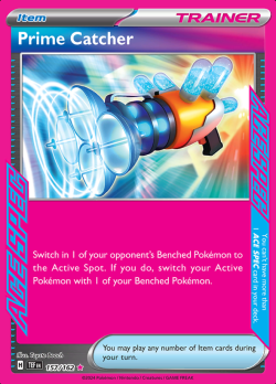157/162 Pokemon Prime Catcher Temporal Forces ACE SPEC Rare – Vintage  Action Figures