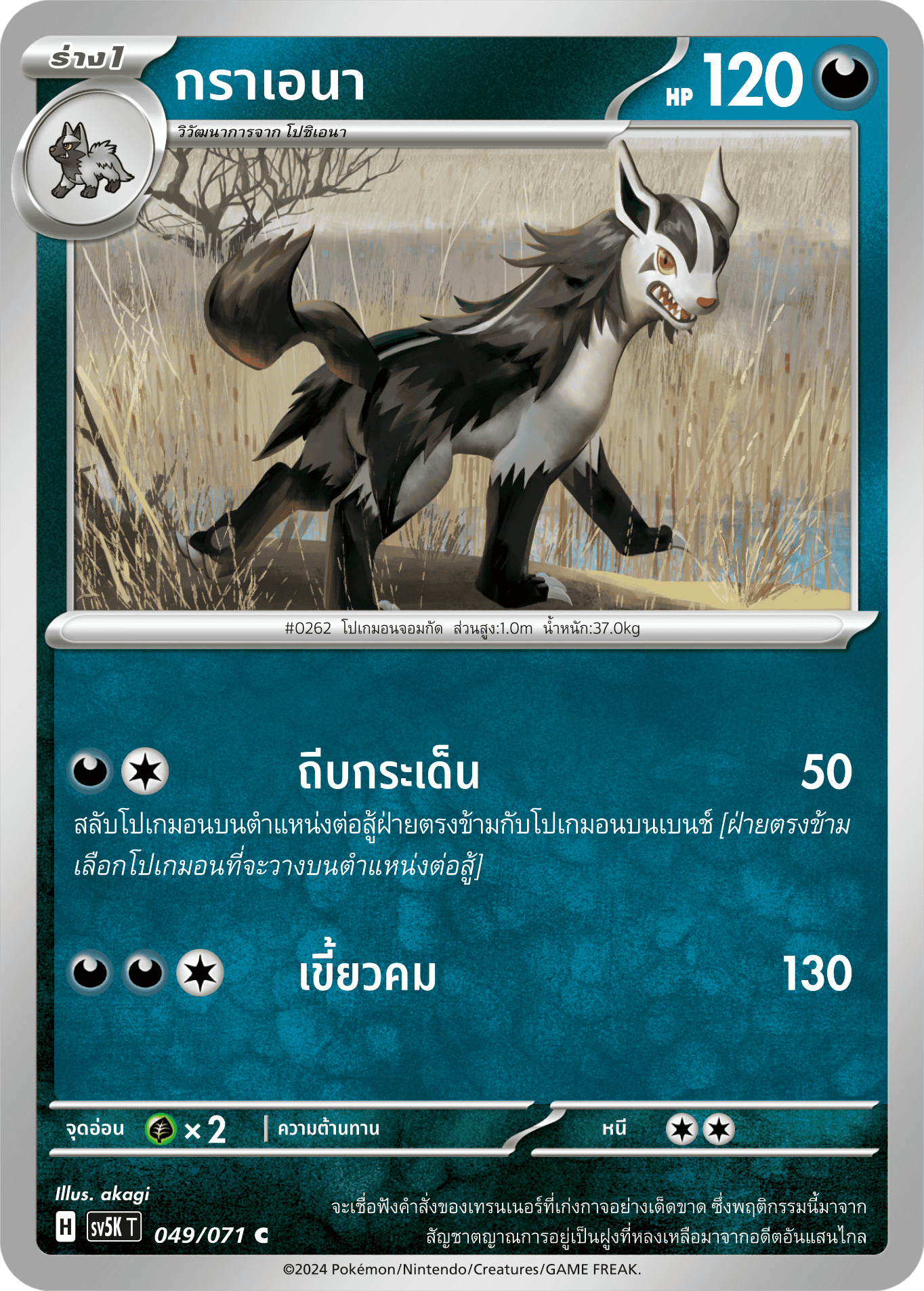 049/071 SV5K T THAI BARBARIC POWER BARBARIC POWER Graena C