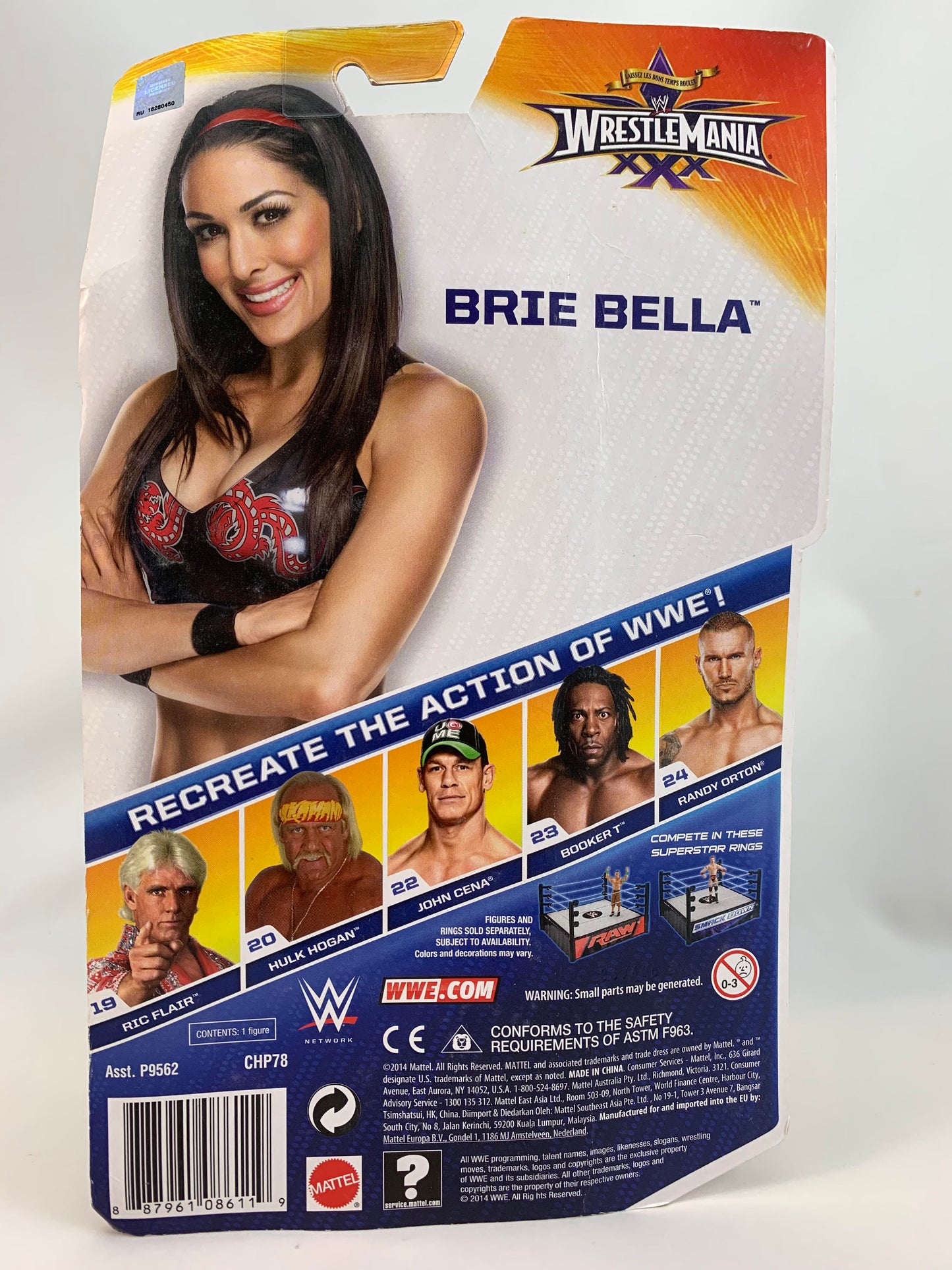 Mattel MOC Wrestlemania HEritage Series Brie Bella MOC - Action Figure