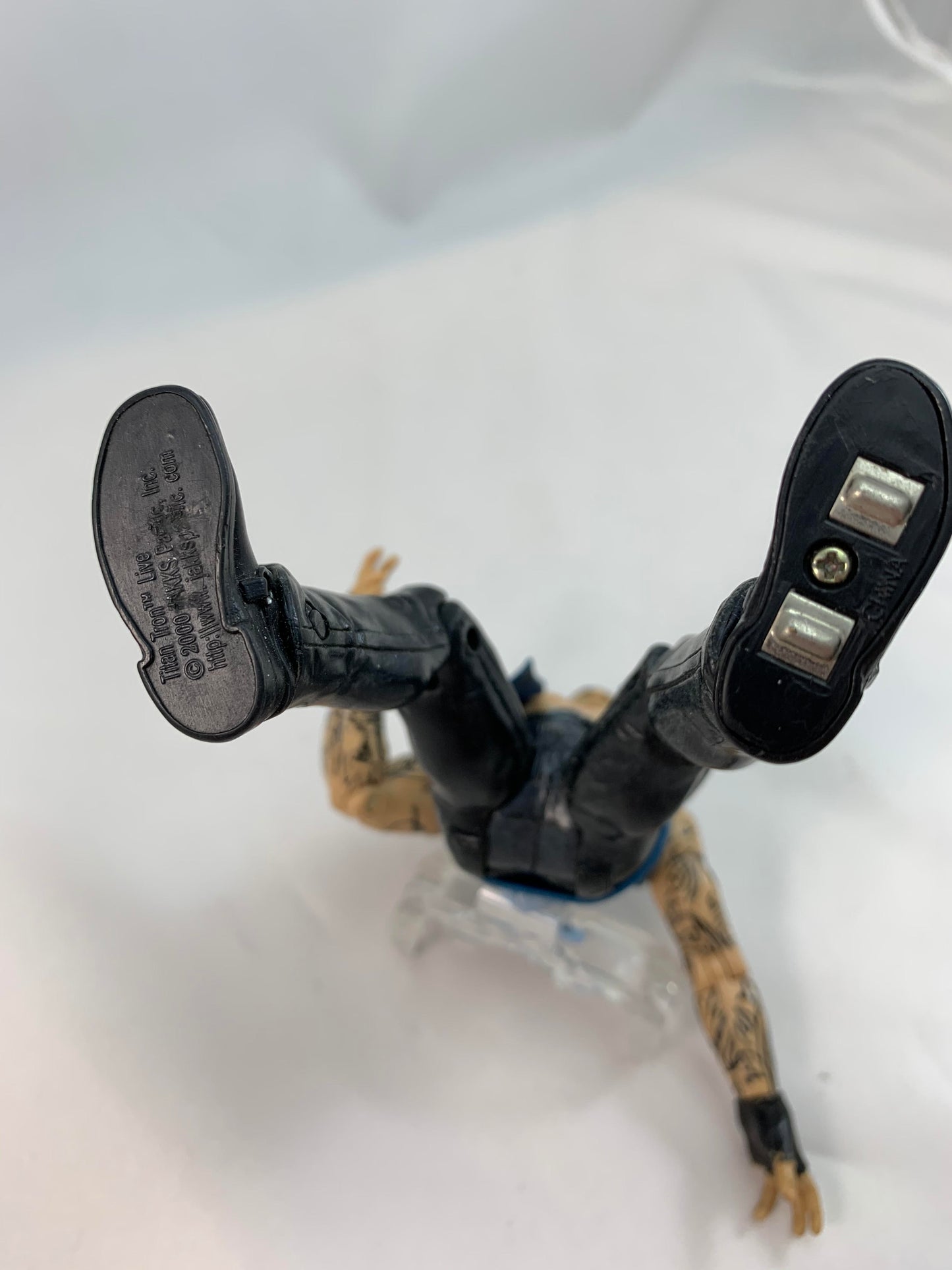 Jakks Pacific Titan Tron Live 2000 Undertaker American Bad Ass - Loose Action Figure