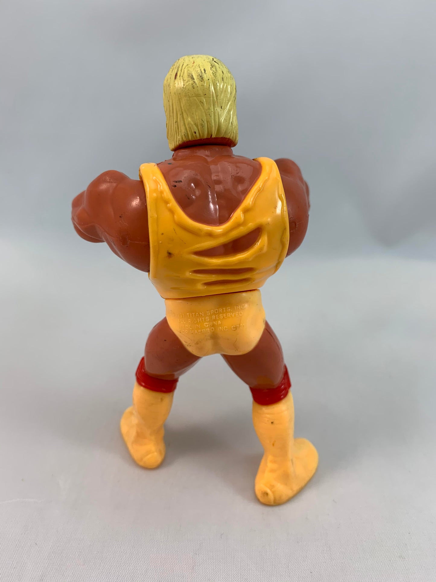 LJN 1991 Titan Sports Hulk Hogan Wrestling Action Figure Series 2 - Loose Action Figure