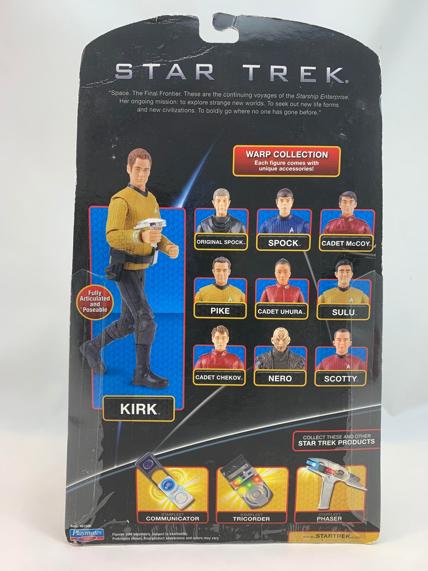 Playmates 2009 Star Trek Warp Collection Cadet McCoy MOC - Action Figure