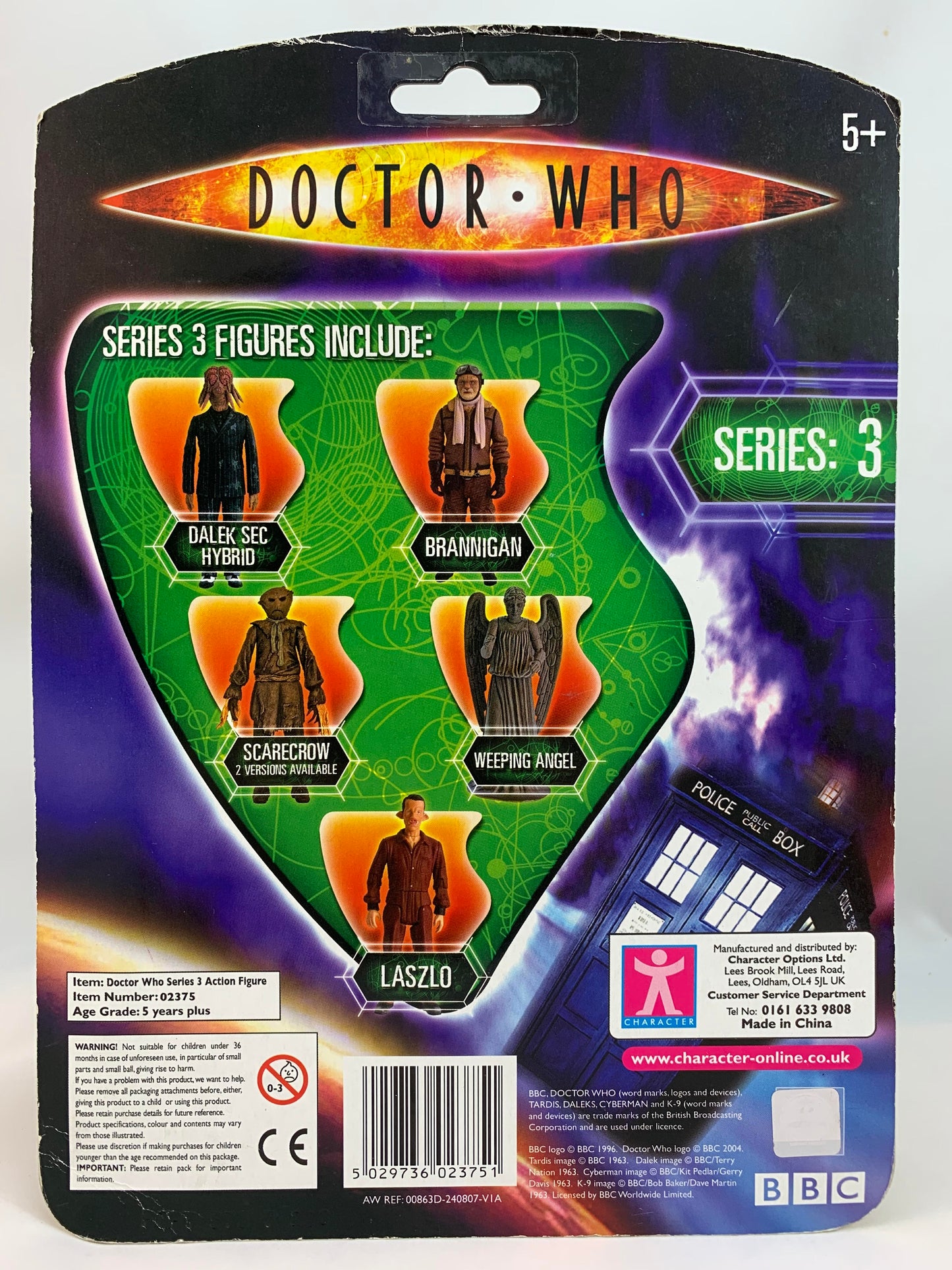 2009 Character Options Dr Who Series 3 Lilith MOC - Action Figure