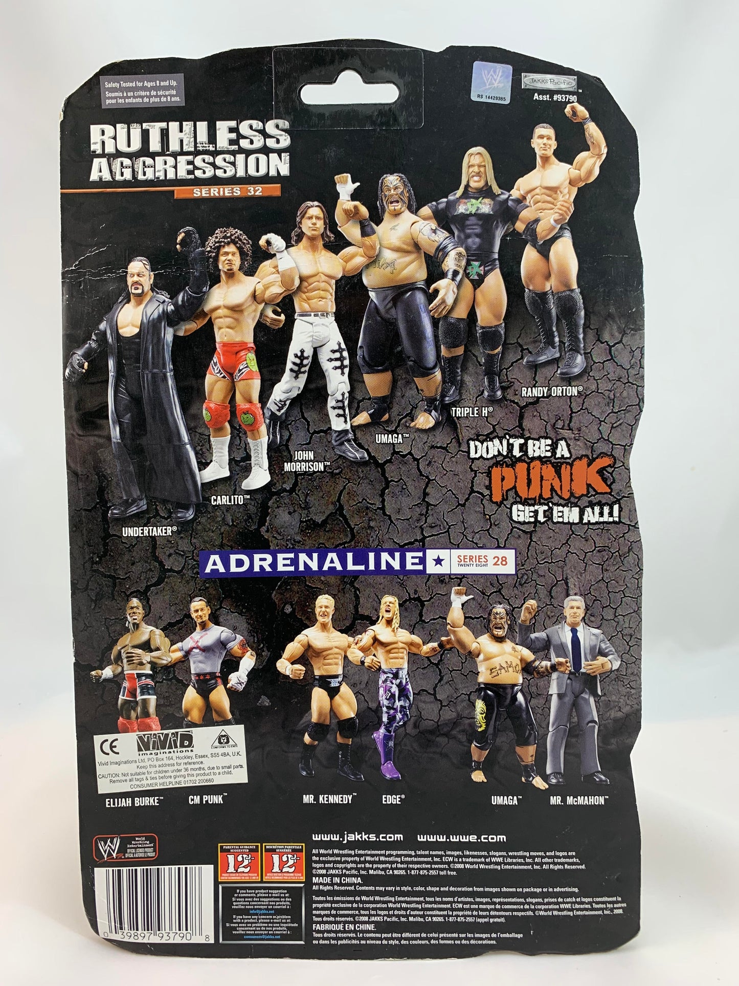 Jakks Pacific RUTHLESS AGGRESSION SERIES 32 DX Triple H - Action Figure