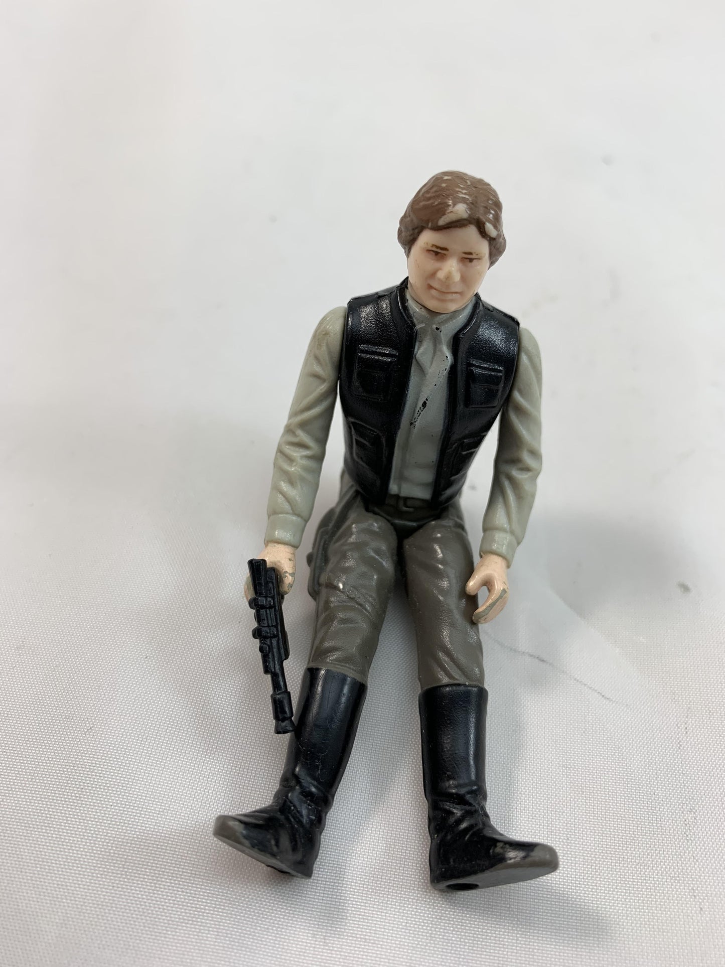 Kenner Vintage Star Wars Han Solo Endor Figure Repro Weapon COO LFL 1984 - Loose