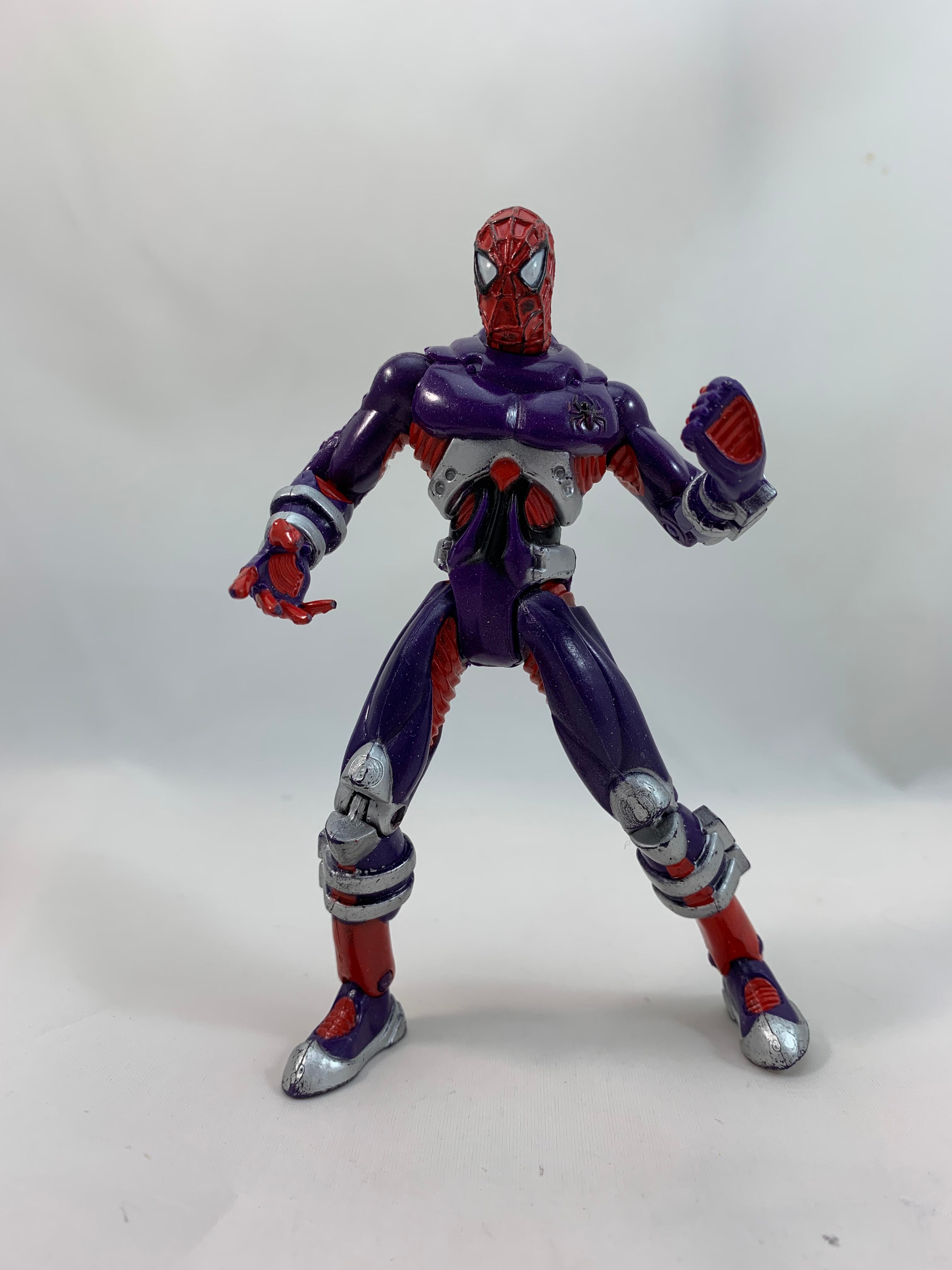 Vintage Toy Biz Marvel Legends Universe Spider-Man Purple Armour 1997