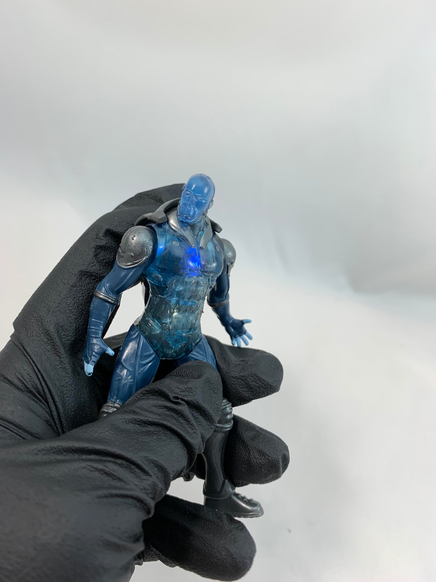 Hasbro Marvel Universe Spider-Man Movie Electro Action Figure 2013, Head & Chest Lights up - Loose