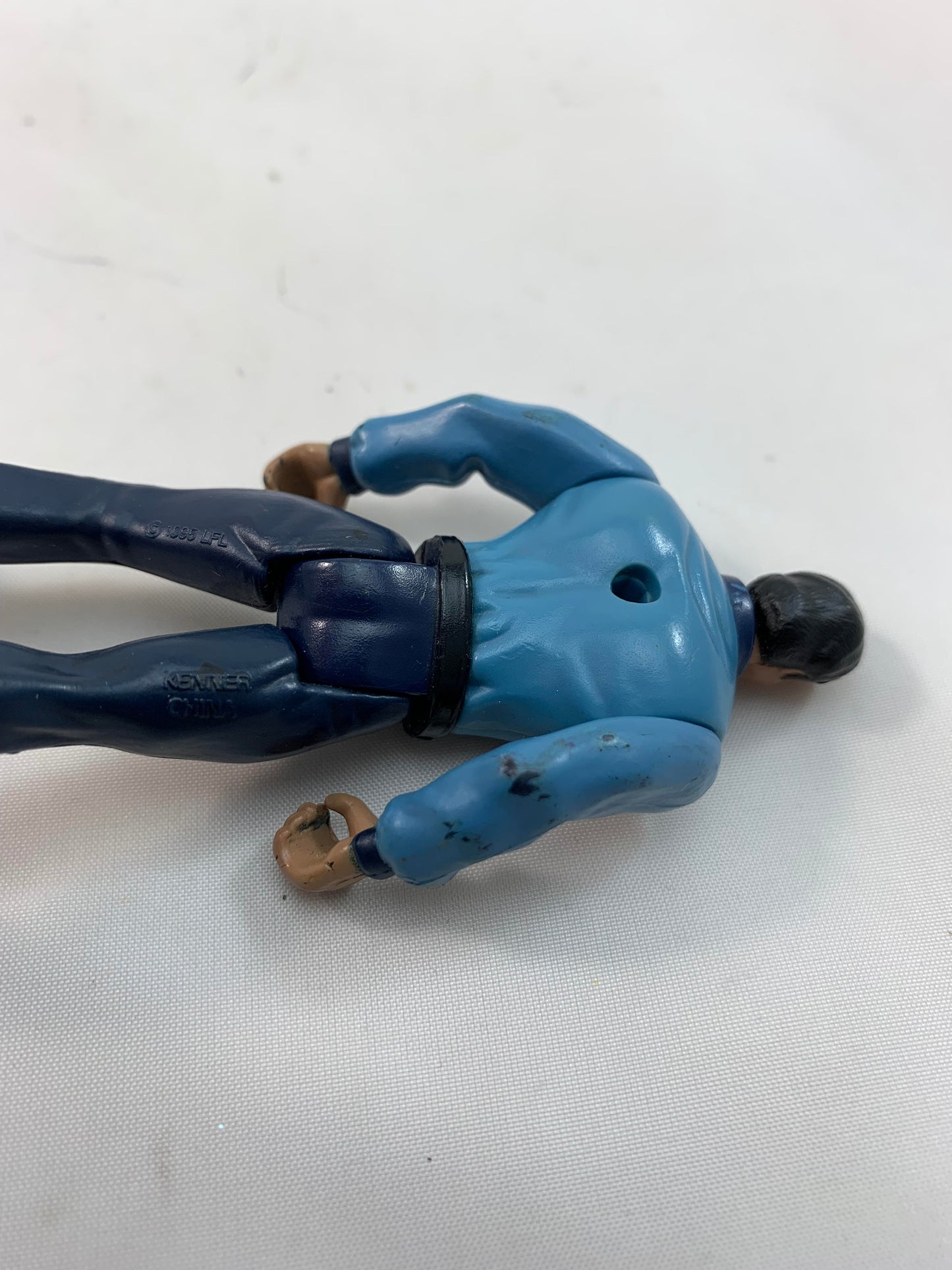 Kenner Star Wars POTF2: Power of the Force 2 Red Card 1995 LANDO CALRISSIAN Cloud City Administrator with Blasrer Pistol - Loose