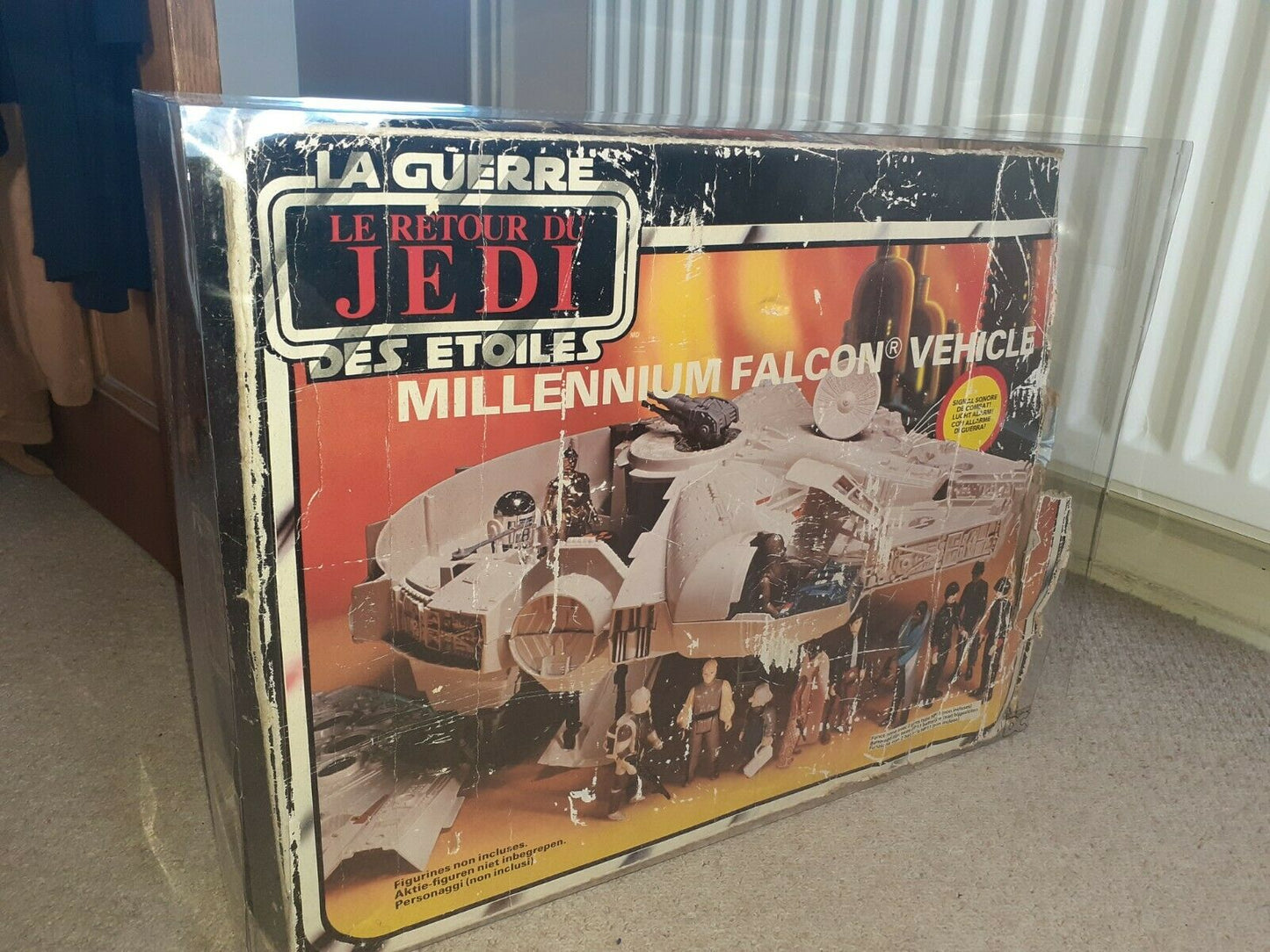 Kenner Vintage Star Wars Millenium Falcon with Box & Case COO LFL 1979 ESB/ROTJ - Loose