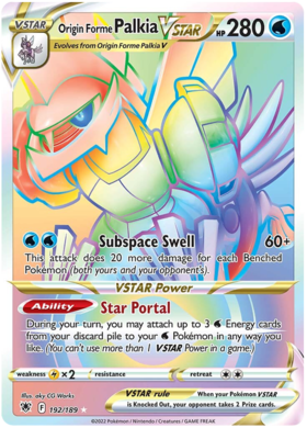 Shaymin VSTAR 173/172 Brilliant Stars - Ultra Rare Pokemon Card