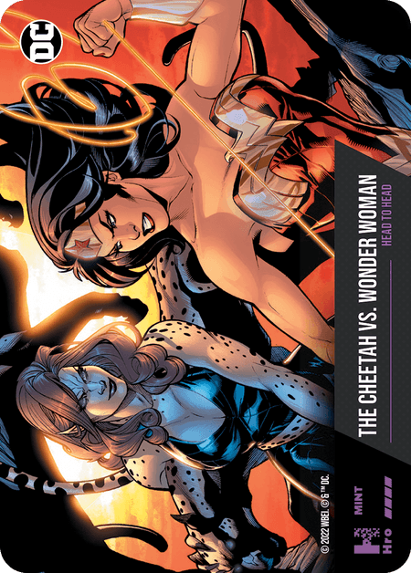 A1 - A25328 DC UNLOCK THE MULTIVERSE - CHAPTER 1 HEAD-TO-HEADS The Cheetah VS. Wonder Woman 1 Epic