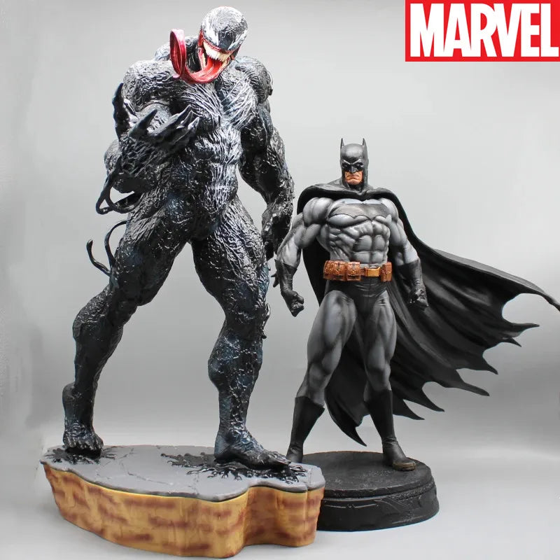 50Cm Venom Batman Villain Gk Anime Figures Model Ornaments Oversized Statue Animation Peripherals Collection of Model Toys Gifts