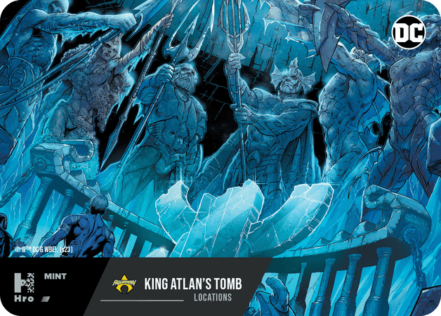 A1 - A92051 DC UNLOCK THE MULTIVERSE - CHAPTER 3 LOCATIONS King Atlan's Tomb Common 3