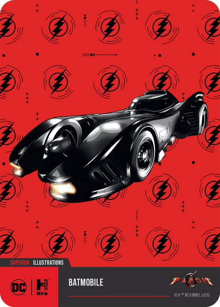 A1 - A67927 THE FLASH: ILLUSTRATIONS Batmobile Superior