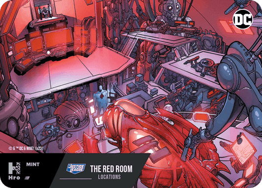 A1 - A92051 DC UNLOCK THE MULTIVERSE - CHAPTER 3 LOCATIONS The Red Room Common 3