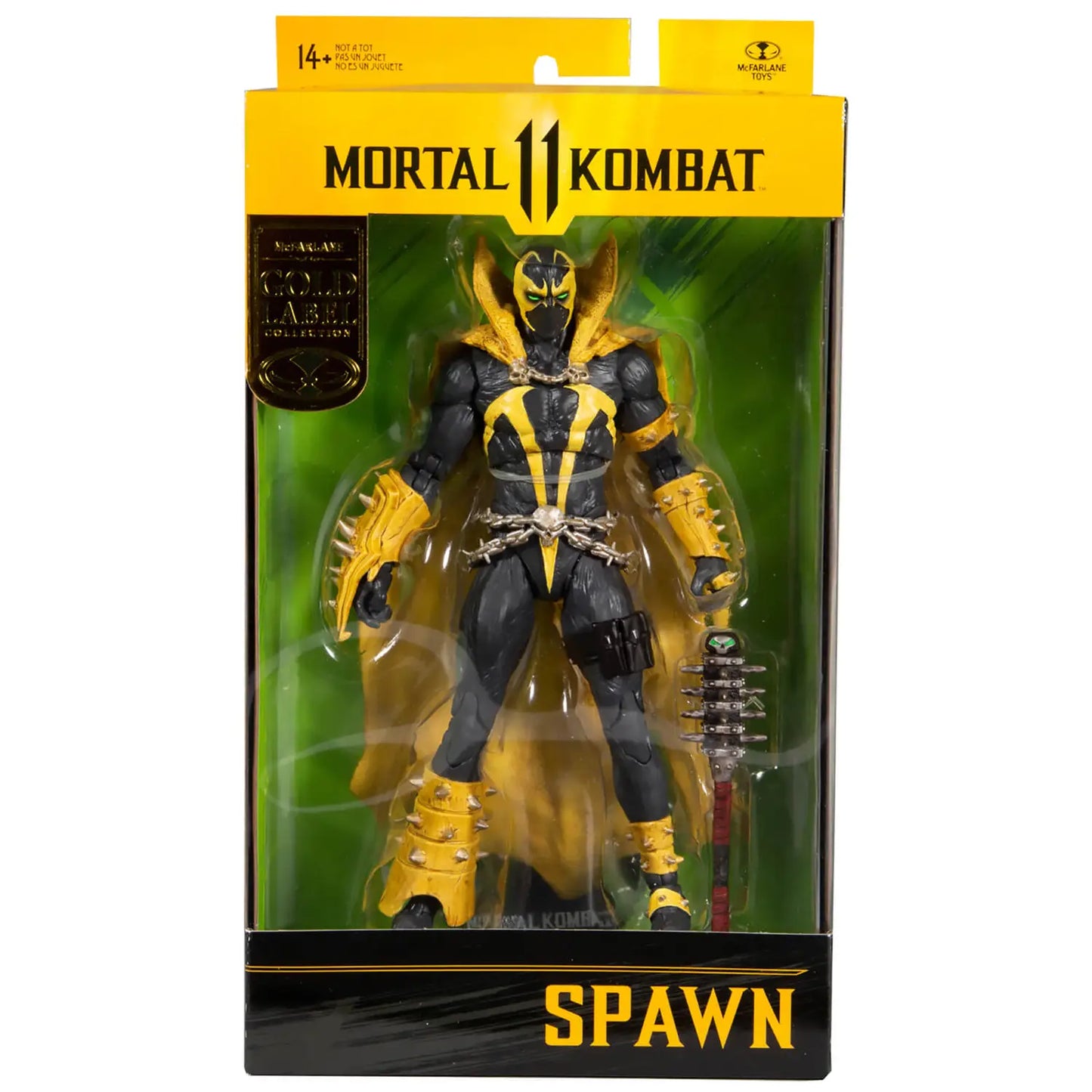 MCFARLANE MORTAL KOMBAT 7" FIGURE - SPAWN (CURSE OF APOCALYPSE) (GOLD LABEL)