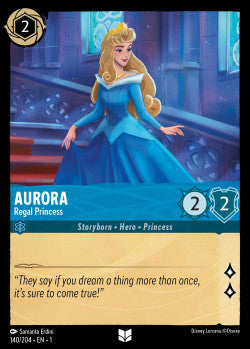 Aurora - Regal Princess Disney Lorcana First Chapter Uncommon 140/204