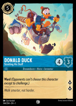 Donald Duck - Strutting His Stuff Disney Lorcana First Chapter Common 144/204
