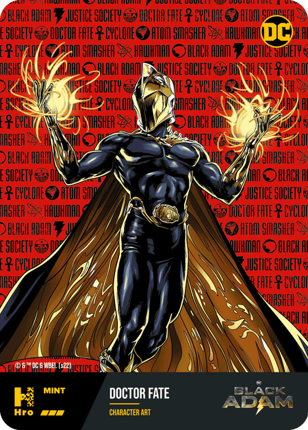 Doctor Fate CHARACTER ART HRO CHAPTER 2  BLACK ADAM Superior