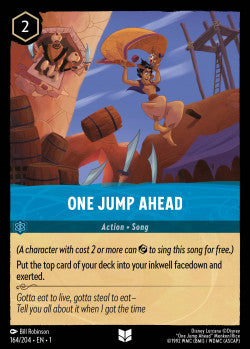 One Jump Ahead Disney Lorcana First Chapter Uncommon 164/204
