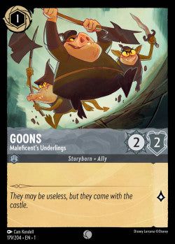 Goons - Maleficent's Underlings Disney Lorcana First Chapter Common 179/204