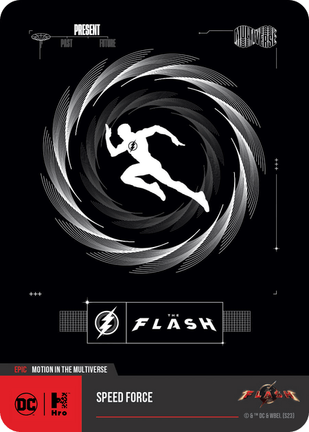 A1 - A28938 CHAPTER 4 - 'THE FLASH' LIMITED EDITION THE FLASH: MOTION IN THE MULTIVERSE Speed Force Epic